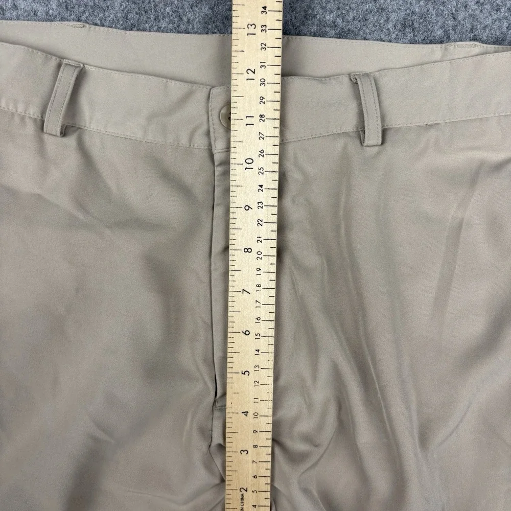 Nike Golf Pants Men's 36 Beige Khaki Dri-FIT Stretch Performance Casual Athletic